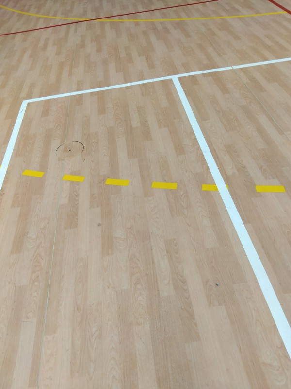 Rénovation d’un sol de salle de sport en PVC prés de Louviers et Evreux 